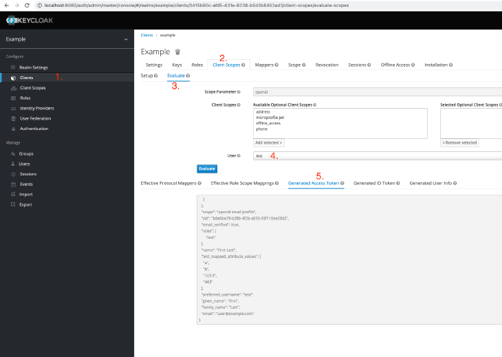 Keycloak Mapper